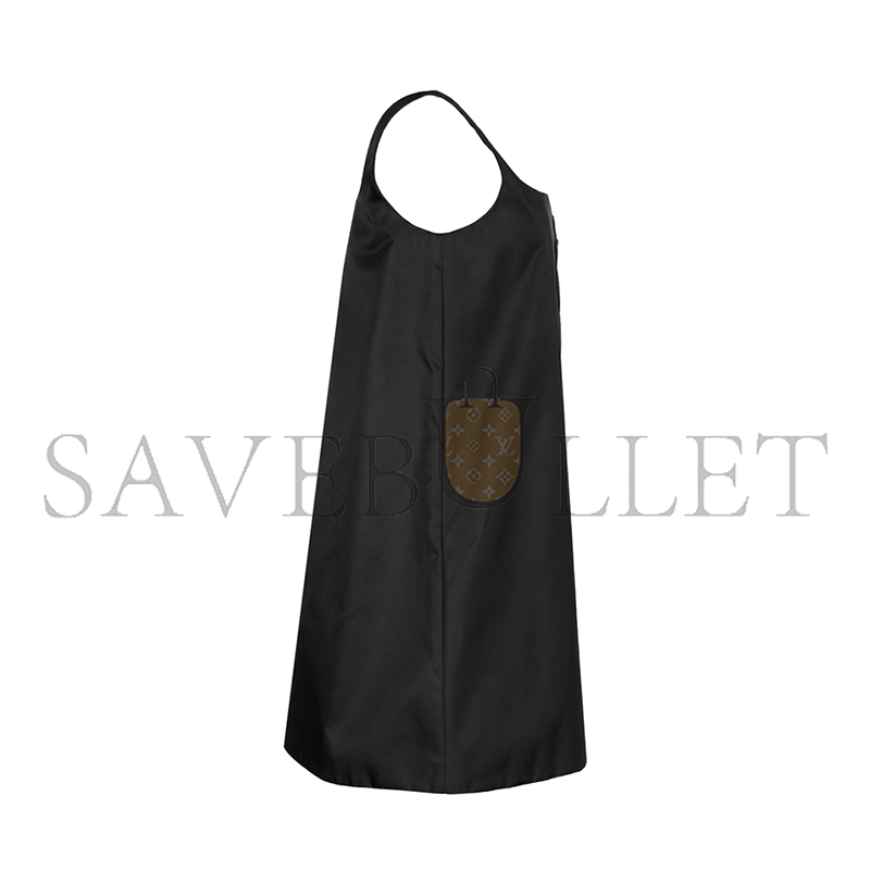 PRADA RE-NYLON DRESS BLACK 